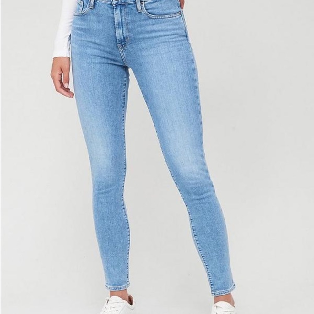 Sky Blue Women's Skinny Jeans